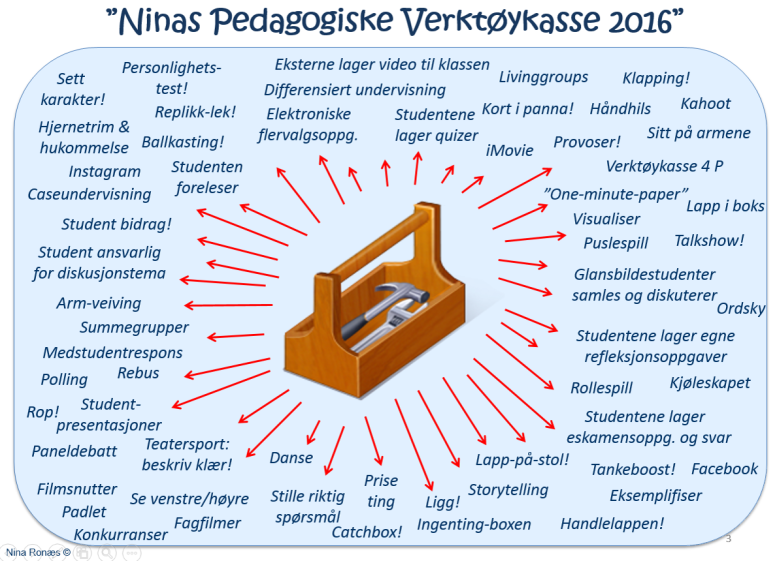 Nina Pedagogiske Verktøykasse 2016